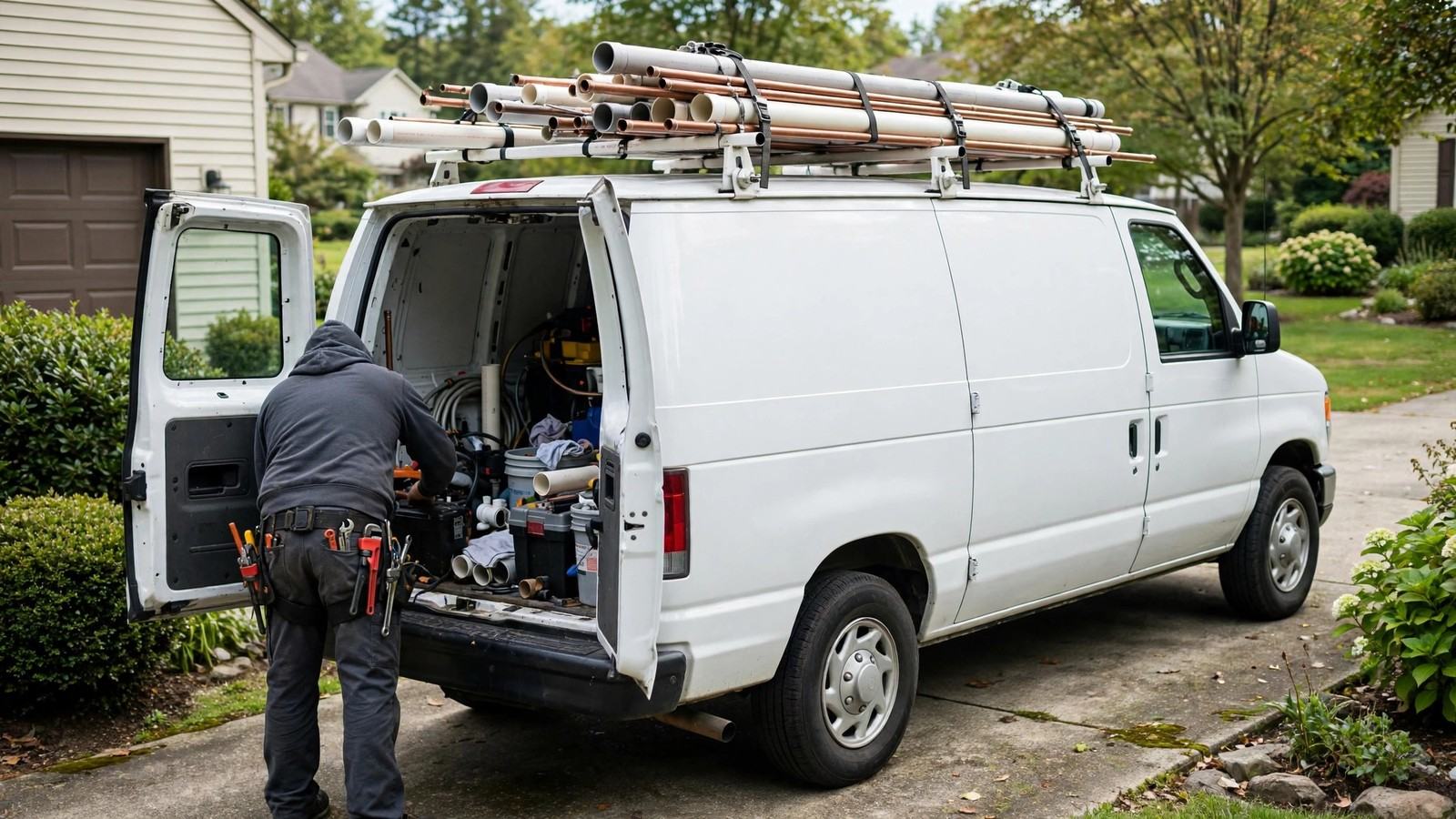 Boca Raton 24/7 Plumbing technician arriving for a service call
